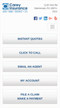 Mobile Screenshot of careyagency.com